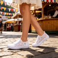 thumbnail image 6 of Elegant Knit Mesh Lace Up Flat Shoes for Casual Autumn Breathable Everyday Sneakers Women Comfortable Walking Outdoor Lightweight Flexible Sole, 6 of 8