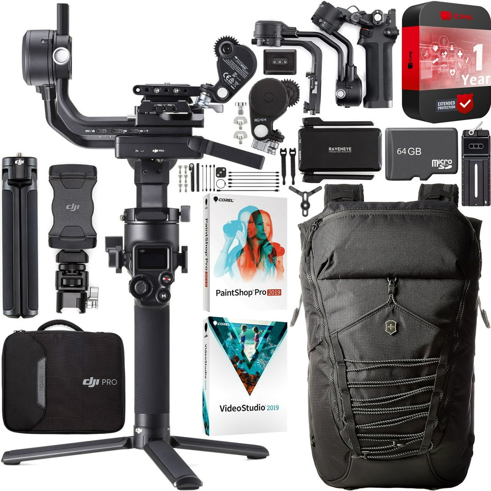 DJI RSC 2 Pro Combo Gimbal Handheld 3-Axis Stabilizer for DSLR and