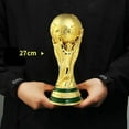 thumbnail image 4 of Réplique du Trophée de Soccer World Cup 2022, Réplique du Trophée de la Ligue des Champions de Soccer, Souvenirs pour Fans, Cadeaux pour Fans Hommes, 4 of 5