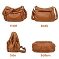thumbnail image 2 of JLLOM Purses Handbags for Women Vintage Crossbody Shoulder Bag Soft PU Leather Lightweight Handbag Purse, 2 of 7