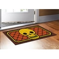 thumbnail image 2 of ThisWear Fall Decorations Sugar Skull Day of the Dead or Halloween Doormat Fall Seasonal Decor Doormat Multi, 2 of 3
