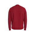 thumbnail image 4 of Jersey Tommy Hilfiger liso con cuello redondo para hombre Haute Red, 4 of 4