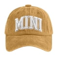 thumbnail image 1 of Aocisk Mama Hats For Women Funny Adjustable Mini Baseball Caps Day Idea Yellow One Size, 1 of 3