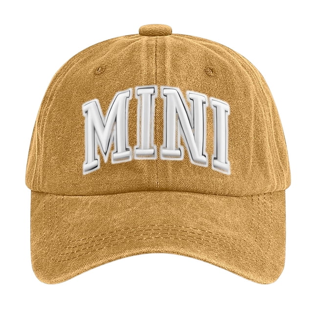 Aocisk Mama Hats For Women Funny Adjustable Mini Baseball Caps Day Idea Yellow One Size