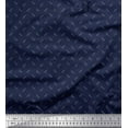 thumbnail image 1 of Soimoi Moss Georgette Fabric Scissor Shirting Printed Craft Fabric by The Yard 42 Inch Wide, 1 of 1