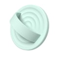 thumbnail image 1 of Soporte magnético para anillo de teléfono COFFKER de silicona, color verde menta, 1 of 9
