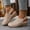 Khaki, variant on Women's Wedge Closed Toe Sandals Fashion High Heel Sandal Arch Support Wedge Heel Sandals Fashion Casual Versatile Beach Footwear