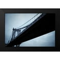 thumbnail image 2 of Berzel, Erin 18x13 Black Modern Framed Museum Art Print Titled - Manhattan Bridge I, 2 of 5