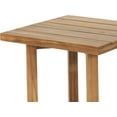 thumbnail image 4 of Gino Outdoor Acacia Wood Side Table, Natural Finish, 4 of 17