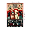 thumbnail image 4 of Memorial Day Saving!4th of July Decorations, Independence Day Garden Flag Arrival Digital Printed Linen Flag Outdoor Yard Decoration, 4 of 7