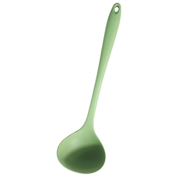 Silicone Soup Spoon Large Serving Spoon Ladle Spoon for Home Kitchen Restaurant