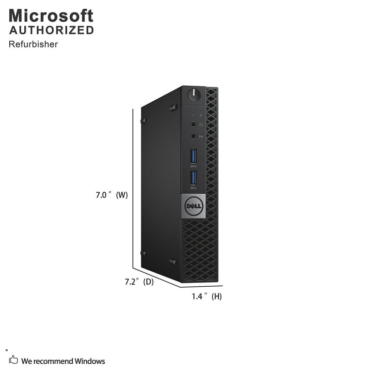 Dell OptiPlex 3040 Micro, Intel Quad Core I5-6500T up to 3.1G, 16G