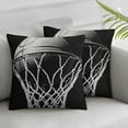 LHONGY Basketball Enthusiasts Theme Pillow Cases Boys Girls Room