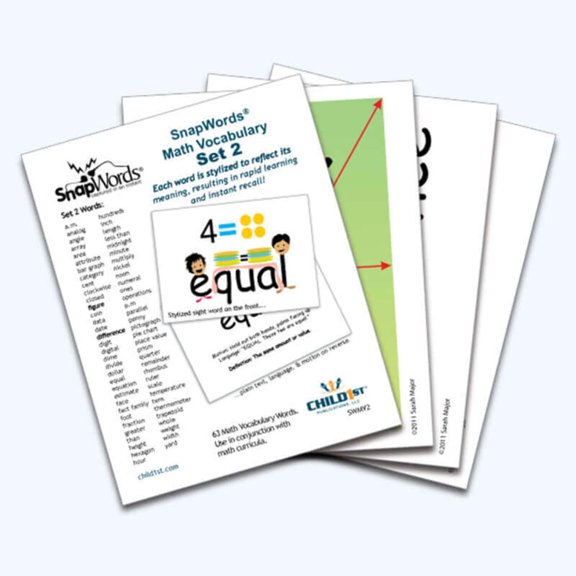 SnapWords® Math Vocabulary Set 2