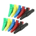 thumbnail image 2 of Power Test Clip, 4mm Jack Professional 10pcs Electrical Test Clamp Excellent Electrical Conductivity  For Electronic Instruments, 2 of 8