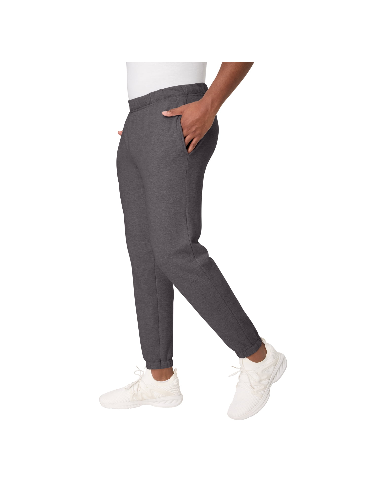 Hanes Men's & Big Men's Essentials Fleece Jogger Sweatpants, Sizes S-5XL