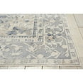 thumbnail image 5 of Nourison Malta Oriental Bordered Medallion Area Rug Ivory/Blue 3'11" x 5'7" Chenille,Polypropylene,Synthetic Oriental 4' x 6' Indoor Living, 5 of 5