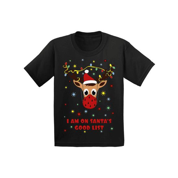 Cute Christmas Shirt for Kids – Adorable Holiday Graphic Tee, Festive Christmas Outfit for Boys & Girls