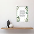 thumbnail image 4 of Love Your Enemies Green Sermon on the Mount Jesus Christ Christian Bible Faith God Quote Revelations Flowers Artwork Unframed Wall Art Print Poster Home Decor Premium, 4 of 5