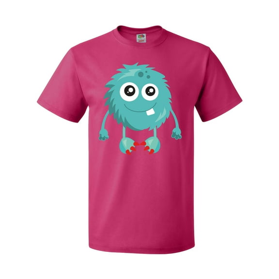 Inktastic Furry Monster, Blue Monster, Cute Monster, Silly T-Shirt