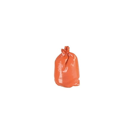 Trash Bag, Orange, 40inWx48inL, PK100