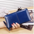 thumbnail image 4 of Cartera larga para mujer, cartera con cremallera para mujer, versión coreana, bolso de mano de gran capacidad, 4 of 4