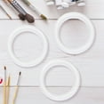 thumbnail image 5 of Eease 10pcs White Foam Circle Rings for DIY Crafts and Floral Projects, 5 of 6