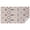 Brown Geometric Diamond, variant on Brown Geometric Striped Pattern Rectangle Tablecloth 60"x84",Waterproof Polyester Rectangle Table Cloth, Wipeable Spillproof Polyester Tablecloth for Dining, Camping, Indoor and Outdoor