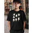 thumbnail image 2 of Cute Halloween Ballerina Ghost T-Shirt For Boys Kids | Spooky Season Dance Tee | Funny Ballet Ghost Short Sleeve Top | Halloween outfit, 2 of 7