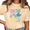 1-Apricot, variant on Giffimy Women's Apricot Cute Ocean Fish Graphic Short Sleeve T-Shirt Oversized Fit Top