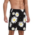 thumbnail image 2 of Kdxio Ensemble de Pyjama Respirant pour Hommes avec Imprimé de Fleurs et Poches - Petit, 2 of 6