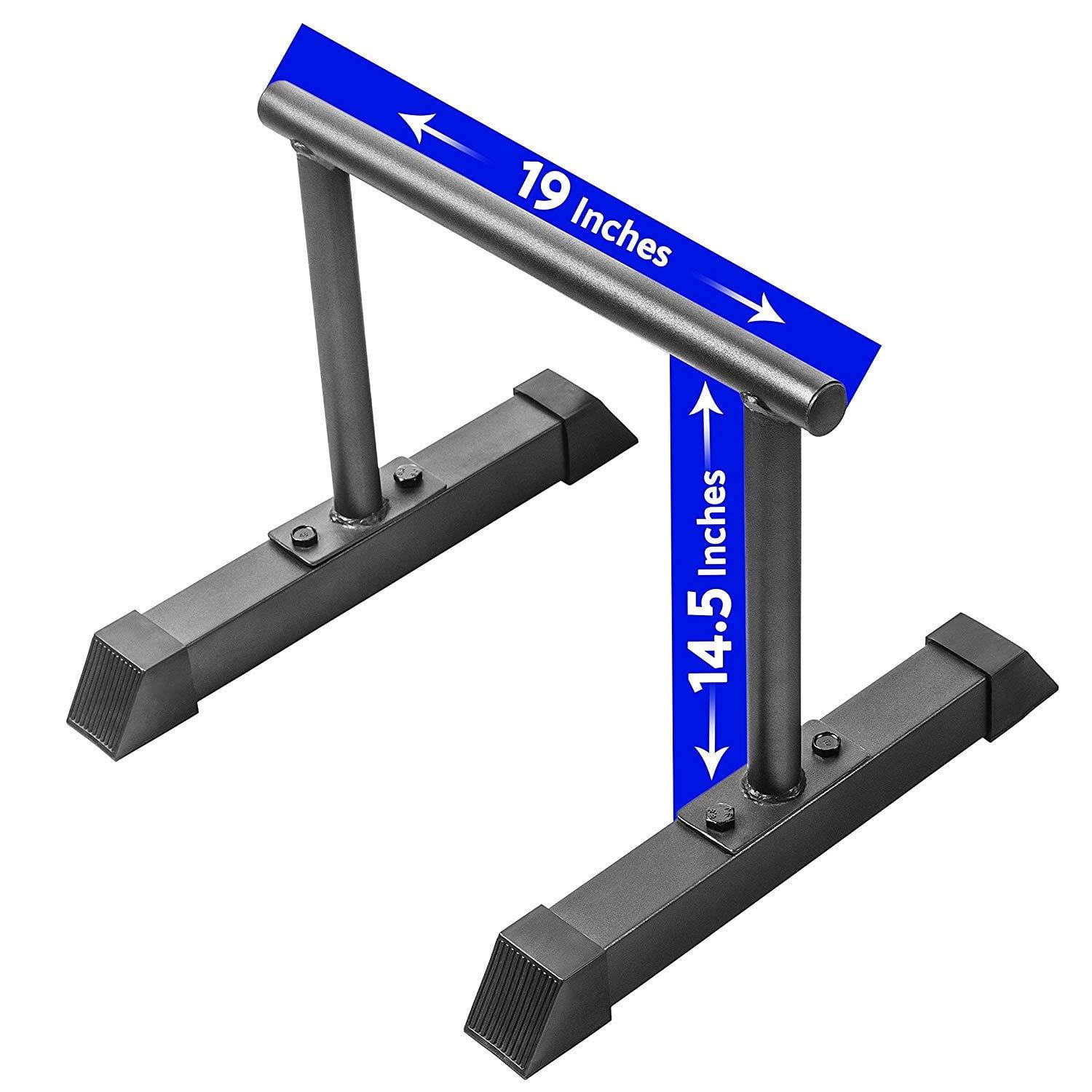 XL Parallette Bars Versatile Push Up & Dip Bars for Strength Workouts 