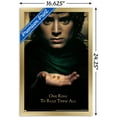 thumbnail image 3 of The Lord of the Rings: The Fellowship of the Ring - One Sheet Wall Poster, 14.725" x 22.375", Framed, 3 of 3