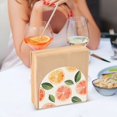 thumbnail image 3 of Yayeee Napkin Holder for Table Kitchen Paper Tissue Organization, Watercolor Orange, 3 of 8