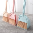 thumbnail image 2 of kurtrusly Sturdy And Durable Broom With Dustpan For Effortless Sweeping Convenient Placement Broom And Dustpan pink 1Set, 2 of 6
