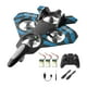 thumbnail image 5 of Avión de control remoto Hobby Glider Regalos para niños Quadcopter Helicóptero Giro de 360 degree Azul con 3 pilas, 5 of 7