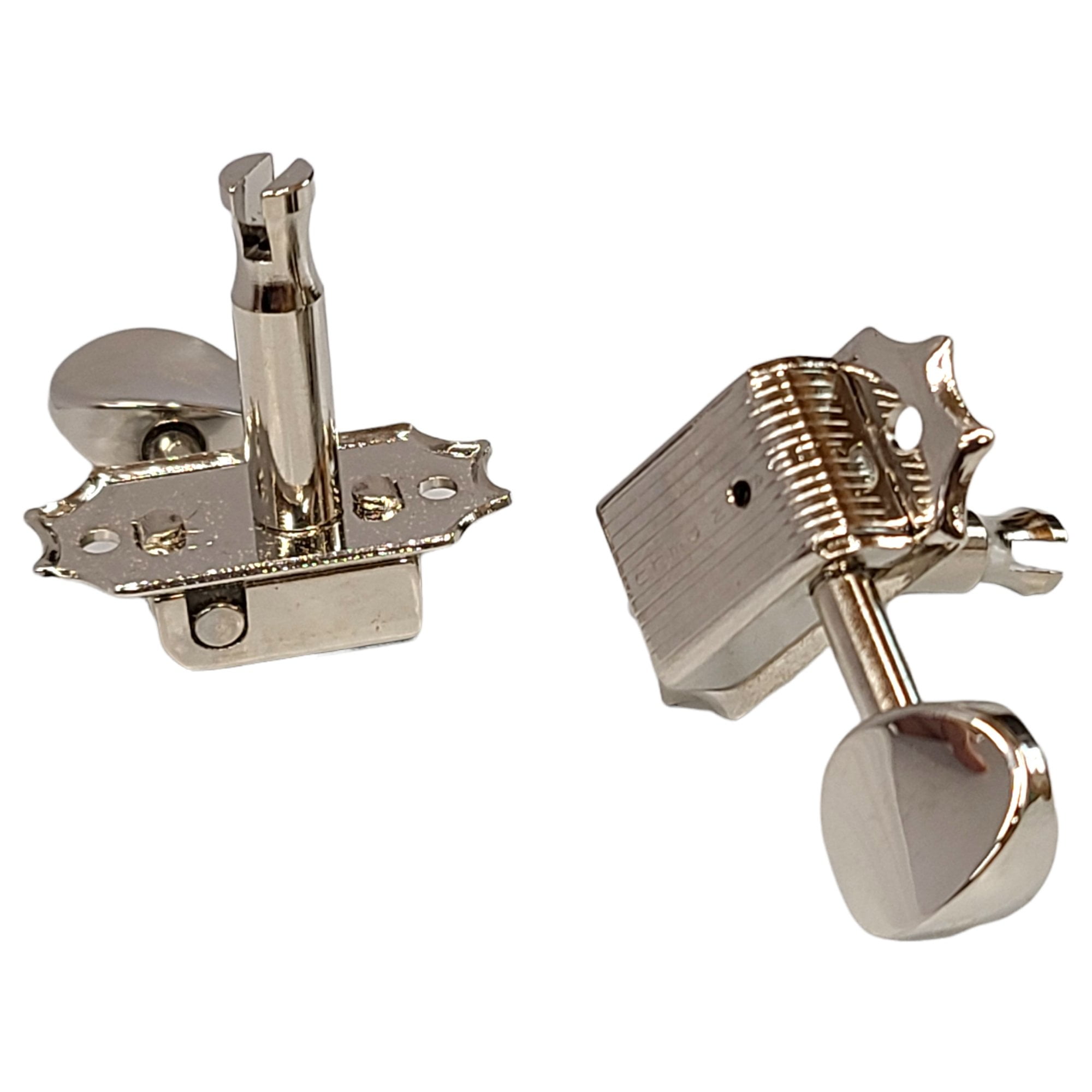 Kluson Guitar Tuning Pegs 3x3 Traditional Oval Button Electric Single Line