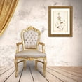 thumbnail image 3 of Audubon, John James 23x32 Gold Ornate Wood Framed with Double Matting Museum Art Print Titled - Pl. 195 Ruby-crowned Wren, 3 of 4