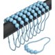 thumbnail image 1 of Ganchos azules para cortina de ducha a prueba de óxido (juego de 12) – Ganchos azules para cortina de baño de acero inoxidable con bolas de rodillo deslizantes sin esfuerzo – Ganchos de baño fáciles d, 1 of 5