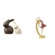 thumbnail image 1 of Conjunto de estatuas de de y bailarina de ballet, elegante escultura de bailarina, decoraciones de Pascua para gabinete, jardín, de, 1 of 8