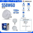 thumbnail image 1 of FOCO LED LUZ FRIA 60W (5700LM) MEGALUZ, 1 of 1