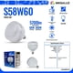 thumbnail image 1 of FOCO LED LUZ FRIA 60W (5700LM) MEGALUZ, 1 of 1