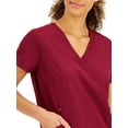 thumbnail image 3 of Hanes ComfortFit Stretch Women's and Women's Plus Vneck Rib Scrub Top, 3 of 5