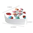 thumbnail image 5 of Koyal Wholesale Valentine's Day Heart Shaped Gift Box with Lid, Funny You Bake Me Crazy, Reusable Heart Box, 1-Pack, 5 of 5