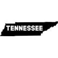 thumbnail image 1 of Tennessee Home Hometown United States Southern Wall Decals for Walls Peel and Stick wall art murals Black Small 8 Inch, 1 of 2