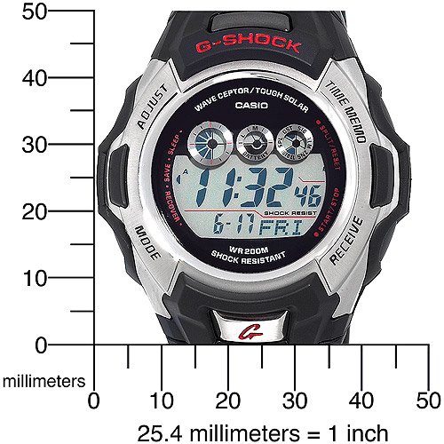 Casio Casio Atomic Solar Black Gshock Watch