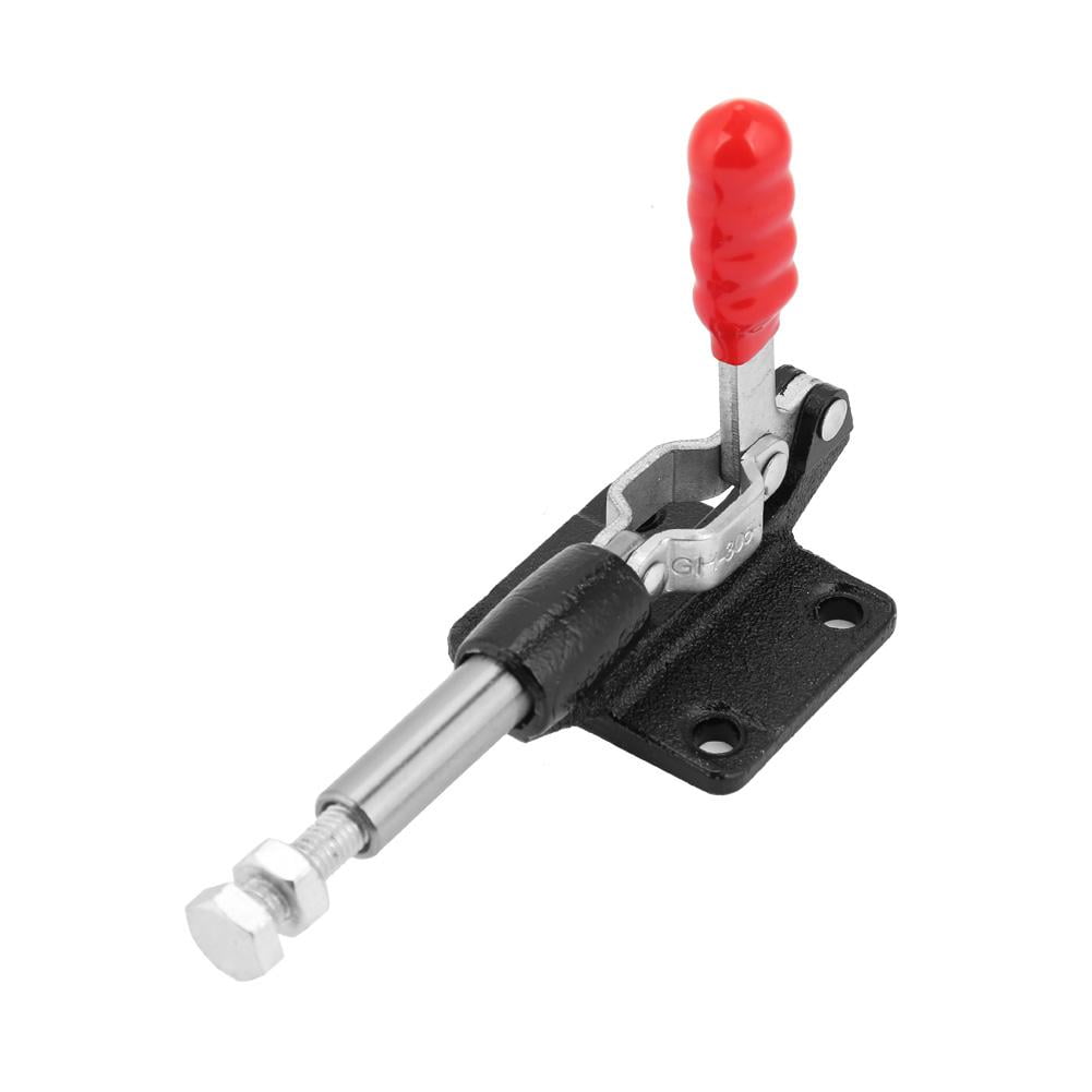 Clamp Hand Tool Riveting Processing Iron Galvanized Quick Fixed Toggle Clamp Holding Latch Push Pull Action Hand Tool for During Welding Processing GH-305-CM Clamp Hand Tool Riveting Processing Iron Galvanized Quick Fixed Toggle Clamp Holding Latch Push Pull Action Hand Tool for During Welding Processing GH-305-CM