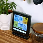 AcuRite Iris® (5-in-1) Indoor/Outdoor Wireless Weather Station with Built-in Barometer and Two Digital Displays (01078M)