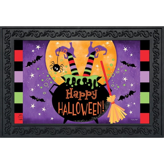 Briarwood Lane Witch Feet Halloween Doormat