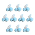 thumbnail image 4 of Herrnalise 20 Pcs Easter Mini Plush Bunny Tiny Rabbit Plush Stuffed Animals Soft Little Bunny Toys Tiny Bunny Plush Doll Hanging Ornament for Easter DIY Crafts Accessories Party Decor,Blue, 4 of 8